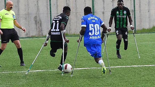 Malatya'da Ampute Futbol Heyecanı: Puanlar Paylaşıldı