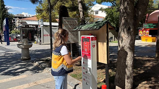 Malatya'da Ani Kalp Durmalarına Karşı 3 Noktaya Otomatik Şok Cihazı Yerleştirildi