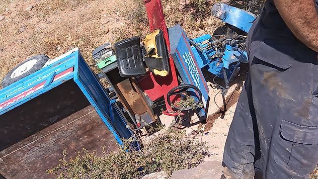 Malatya'da Çapa Motoru Kazası: 3 Kişi Yaralandı