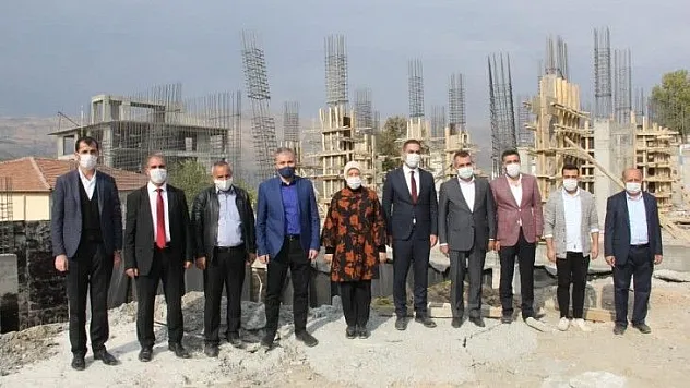 Malatya'da deprem konutlarının tamamı 7 ay içinde bitirilecek