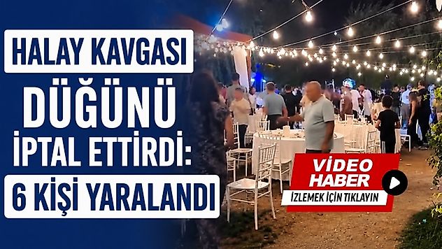 Malatya'da Düğün Kavgası: Sandalyeler Havada Uçuştu, 6 Kişi Yaralandı