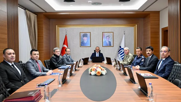 Malatya'da Güvenlik Toplantısında Suçla Mücadele Raporu Değerlendirildi