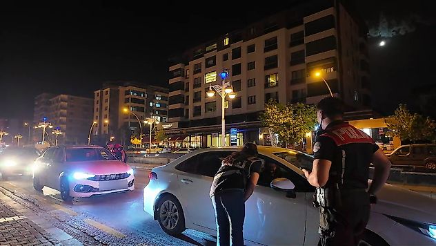 Malatya'da 'Huzur 44' Uygulaması: 2 Bin 633 Kişi Sorgulandı