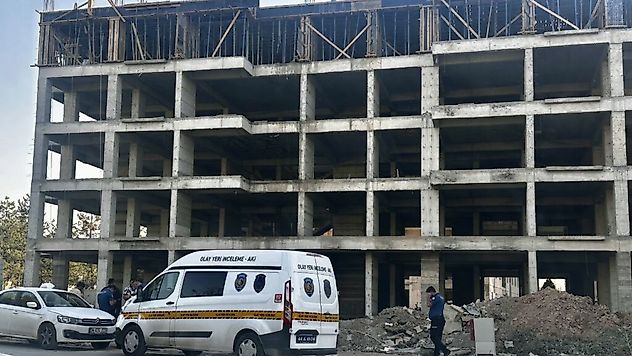 Malatya'da İnşaatta İş Kazası: İşçi Yüksekten Düştü