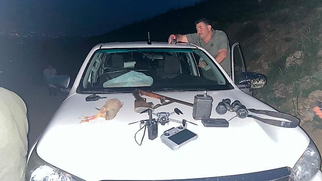 Malatya'da Kaçak Avcılara Suçüstü: 2 Kişiye Yasal İşlem