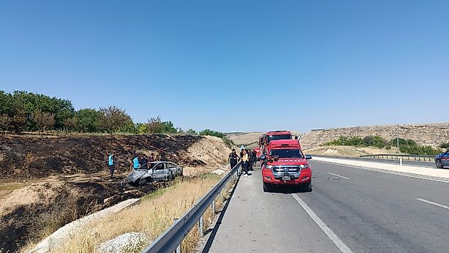 Malatya'da Kahreden Kaza: Otomobil Yangını Can Aldı