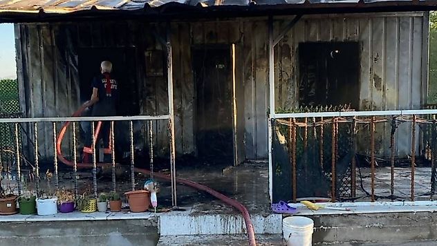 Malatya'da konteyner yangını paniğe neden oldu