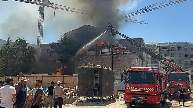 Malatya'da müstakil evde korkutan yangın