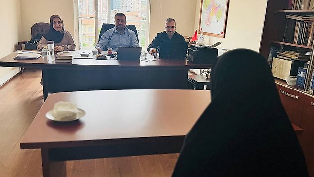 Malatya'da öğrenciler hafızlık tespit sınavı için ter döktü