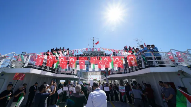 Malatya'da Öğrencilerden Gazze'ye Duygusal Destek