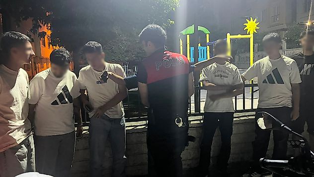 Malatya'da Park ve Bahçelerde Denetim: Aranan Şahıs Yakalandı