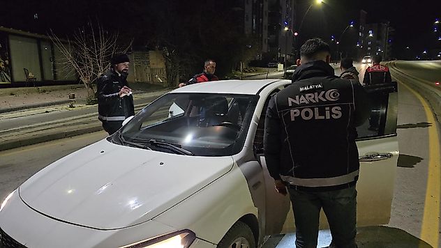 Malatya'da Park ve Mesire Alanlarında Narkoalan Uygulaması