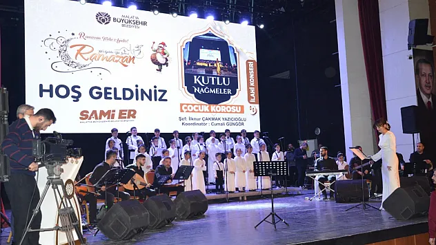 Malatya'da Ramazan Etkinlikleri Çocuk Korosu Konseriyle Renklendi