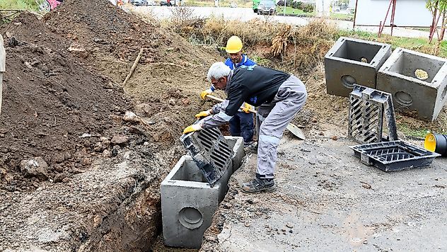 Malatya'da Sağanak Öncesi MASKİ'den Mazgal Mesaisi