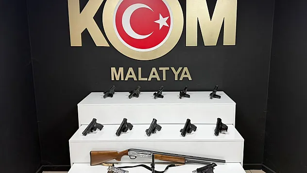 Malatya'da Silah Ticareti Operasyonu: 3 Gözaltı