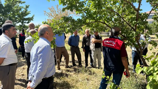 Malatya'da Tarla Okulu Uygulamalı Eğitimleri Devam Ediyor
