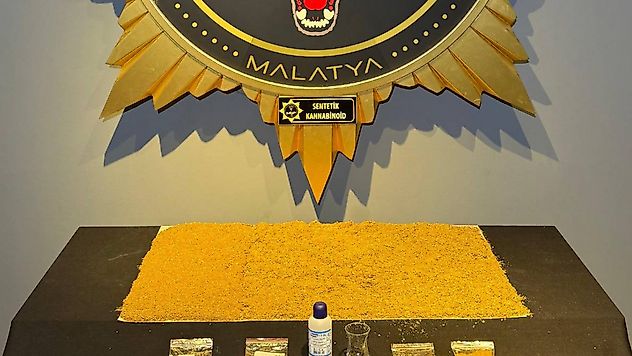 Malatya'da Torbacılara Darbe: 1,5 Kilo Sentetik Kannabinoid Ele Geçirildi