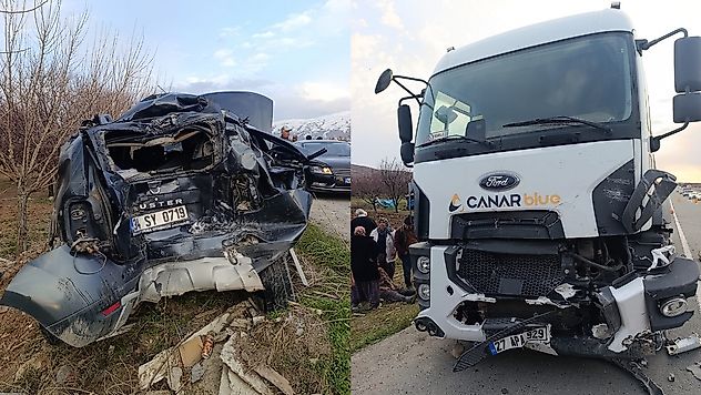 Malatya'da Trafik Kazası Can Aldı