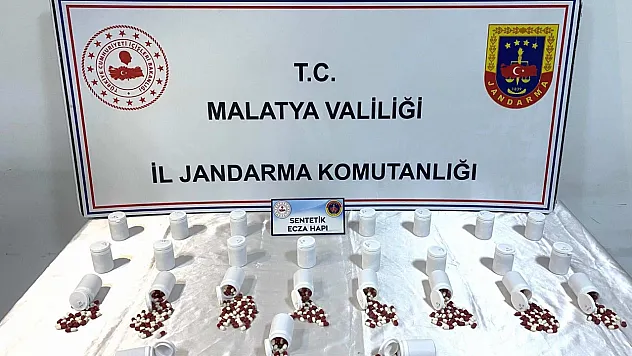 Malatya'da Uyuşturucuya Geçit Yok: 2 Operasyonda 1.627 Hap