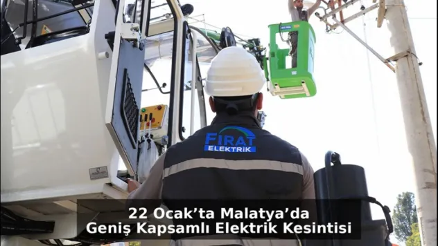 Malatya'da Yarın 5 İlçede Planlı Elektrik Kesintisi