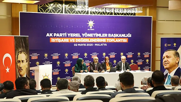 Malatya'da Yerel Yönetimler İstişare ve Değerlendirme Toplantısı Düzenlendi