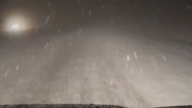 Malatya'da Yoğun Kar Yağışı: Hekimhan–Kangal Yolu Ulaşıma Kapatıldı