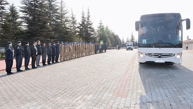Malatya'dan Göreve: Korucular İçin Duygu Dolu Uğurlama