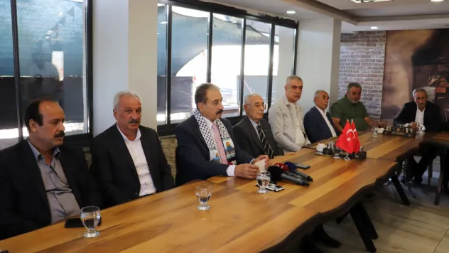 Malatya Esnaf Camiasından Gazze'ye Destek