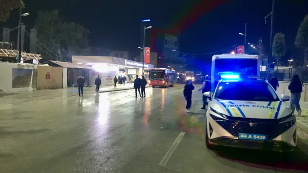 Malatya Fuzuli'de Doğalgaz Alarmı! Polis Bölgeyi Kapattı