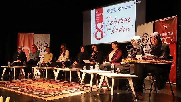 Malatya Kent Konseyi 'Şehrim Ve Kadın' Şiir Dinletisi Programı Düzenledi