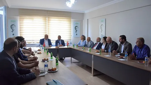 Malatya TSO'dan Gelecek Partisi İl Başkanlığına iadeyi ziyaret