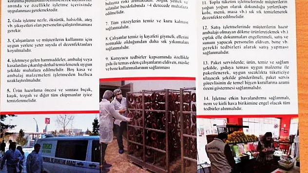 Malatya'da Gıda denetimlerine yoğun denetim