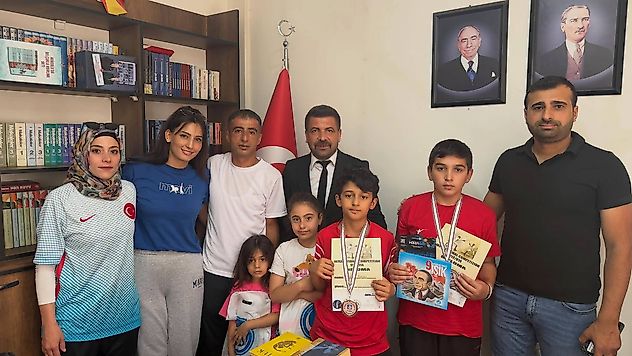 Malatyalı Eskrimcilerden İl Başkanı Yusuf Sefi'ye Hayırlı Olsun Ziyareti