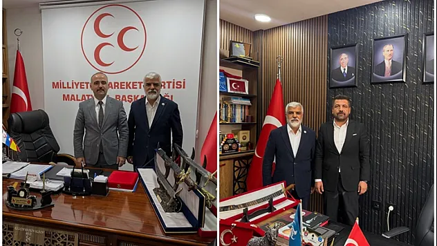 Malatyalı Prof. Dr. Erkan Göksu, MHP ve Ülkü Ocakları Malatya İl Başkanlarını Ziyaret Etti