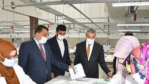 Maske Üretimini Daha da Artırmayı Planlıyoruz