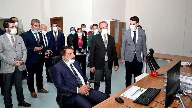 Maski'den Başkan Gürkan'a Scada Brifingi