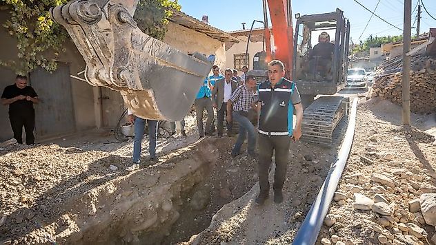Maski, Doğantepe'nin Tüm Altyapısını Yeniliyor