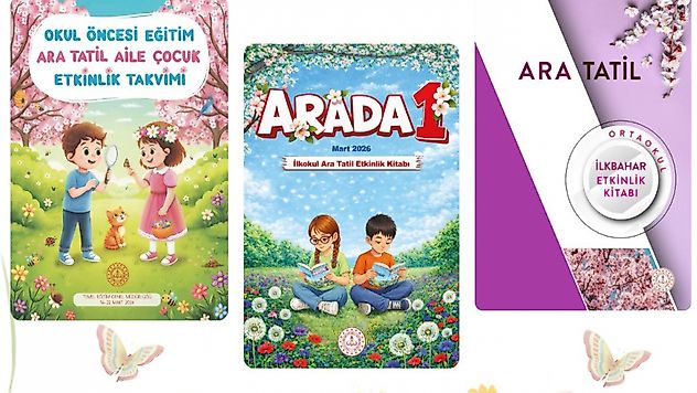 MEB'den Ara Tatil İçin Aile-Çocuk Etkinlik Kitapları