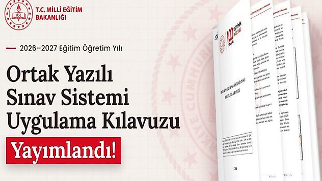 MEB'in Ortak Yazılı Sınav Sistemi 26 Ekim'de kullanıma açılıyor