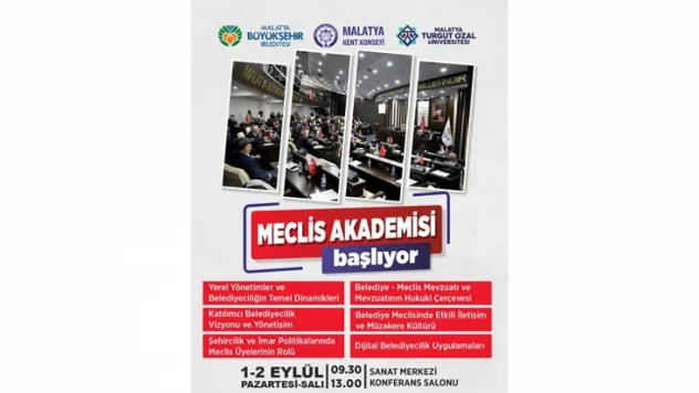 'Meclis Akademisi' Başlıyor