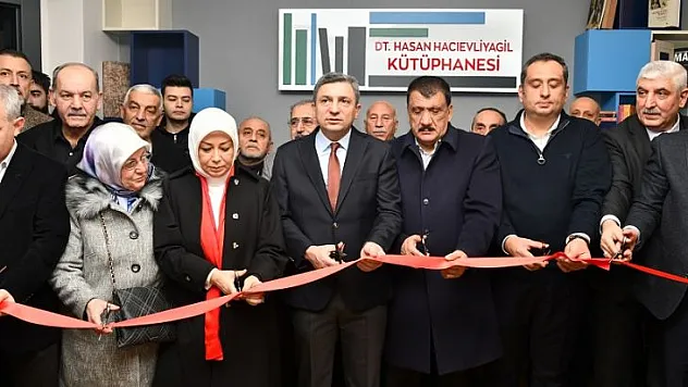 Merhum Hasan Hacıevliyagil Anısına Yaptırılan Kütüphane Açılışı Gerçekleştirildi