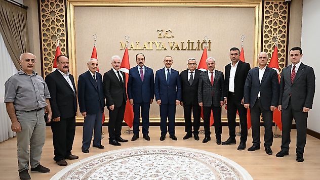 MESOB Heyetinden Vali Seddar Yavuz'a Ahilik Haftası Ziyareti