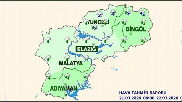 Meteoroloji'den Bölgeye Sağanak ve Kar Uyarısı