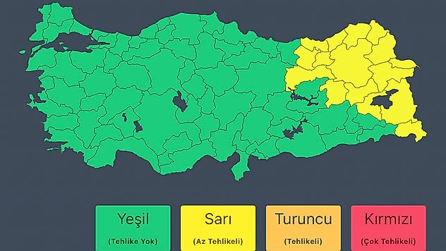 Meteoroloji'den Peş Peşe Kritik Uyarılar: Sel ve Çığ Riski Artıyor