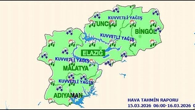 Meteoroloji Uyardı: Malatya, Elazığ ve Çevresinde Çığ Tehlikesi