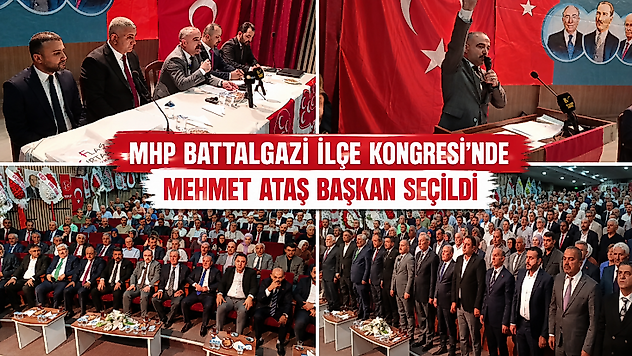 MHP Battalgazi'de Mehmet Ataş Dönemi Resmen Başladı