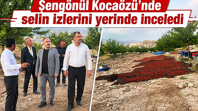 MHP'li Şengönül Kocaözü'nde: 'Yaraları hep birlikte saracağız'