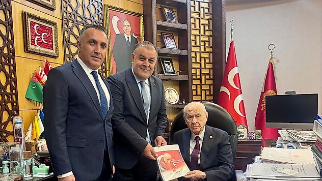 MHP Malatya İl Başkanı Gök'ten Bahçeli'ye Ziyaret