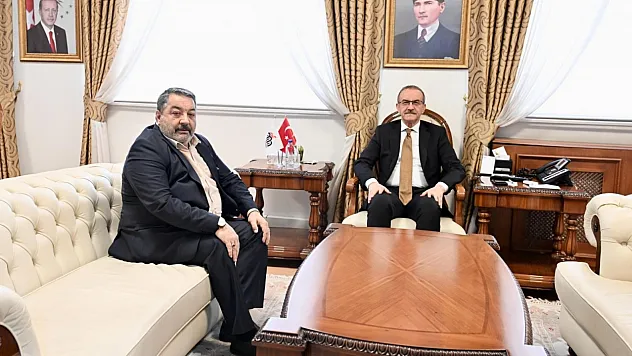 MHP Milletvekili Mehmet Fendoğlu, Malatya Valisi Seddar Yavuz'u Ziyaret Etti