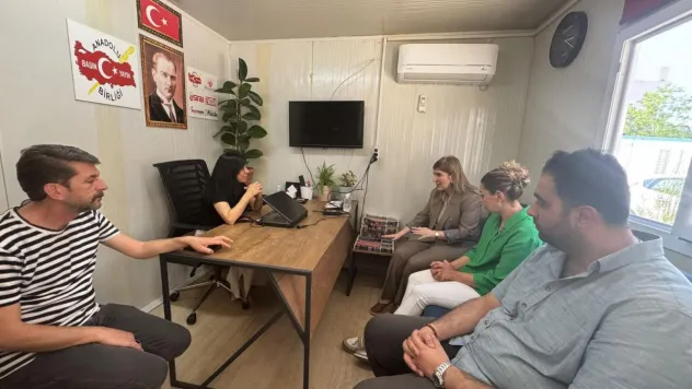 Milletvekili  İnanç Siraç Kara  Ölmeztoprak'tan  ABYB'ye Ziyaret